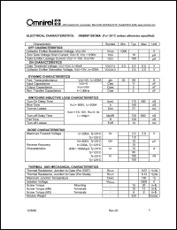 OM200F120CMA datasheet: Module OM200F120CMA