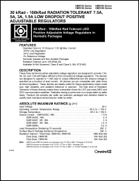 OMR184 datasheet: Positive adjustable voltage regulator OMR184