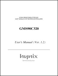 GMS90L320Q datasheet: ROM/RAM size:320 bytes/256 bytes, 24 MHz, 2.7-5.5 V, 8 BIT single chip microcontroller GMS90L320Q