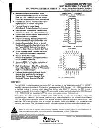 SN54ABT8996FK datasheet:  10-BIT ADDRESSABLE SCAN PORTS MULTI-DROP ADDRESSABLE IEEE 1149.1 SN54ABT8996FK