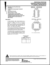 SN74HC7032D datasheet:  QUADRUPLE POSITIVE-OR GATES WITH SCHMITT-TRIGGER INPUTS SN74HC7032D