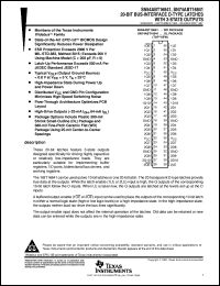 SNJ54ABT16841WD datasheet:  20-BIT BUS-INTERFACE D-TYPE LATCHES WITH 3-STATE OUTPUTS SNJ54ABT16841WD