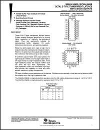 SNJ54ALS563BJ datasheet:  OCTAL D-TYPE TRANSPARENT LATCHES WITH 3-STATE OUTPUTS SNJ54ALS563BJ