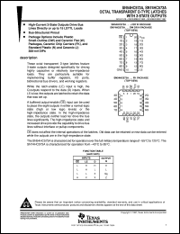 JM38510/65406BRA datasheet:  OCTAL D-TYPE TRANSPARENT LATCHES WITH 3-STATE OUTPUTS JM38510/65406BRA