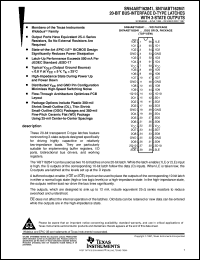 SN74ABT162841DGGR datasheet:  20-BIT BUS-INTERFACE D-TYPE LATCHES WITH 3-STATE OUTPUTS SN74ABT162841DGGR