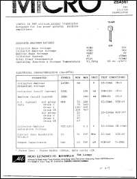 2SA561 datasheet: 300mW PNP silicon transistor 2SA561