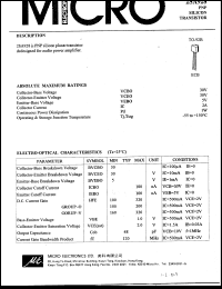 2SA928 datasheet: 1W NPN silicon transistor 2SA928