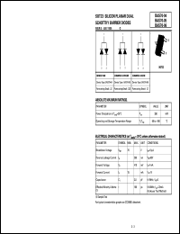 BAS70-05 datasheet: Silicon planar dual schottky barrier diode BAS70-05