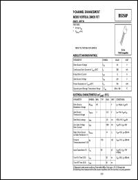 BS250P datasheet: P-channel enhancement mode vertical DMOS FET BS250P