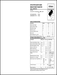 FZT591A datasheet: PNP silicon planar medium power transistor FZT591A