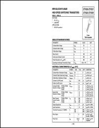 ZTX320 datasheet: NPN silicon planar high speed switching transistor ZTX320