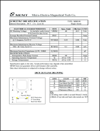 MBR240 datasheet: 40 V, Schottky die MBR240