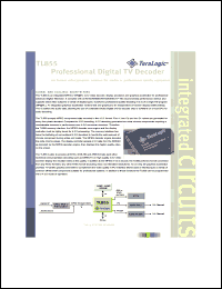 TL855 datasheet: Professional digital TV decoder TL855