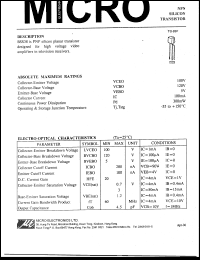 BSS38 datasheet: 300mW NPN silicon planar transistor BSS38