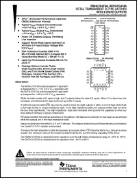 SN74LVC373APWR datasheet:  OCTAL TRANSPARENT D-TYPE LATCHES WITH 3-STATE OUTPUTS SN74LVC373APWR