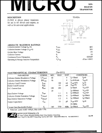 CL5822 datasheet: 625mW NPN silicon planar epitaxial transistor CL5822