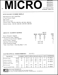 MS132C datasheet: 0.3 MS132C