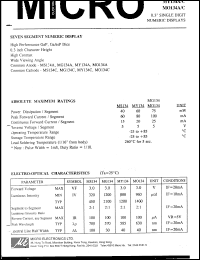 MO134A datasheet: 0.3