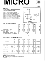 MOB68D datasheet: 90mW, 5V - led lamp MOB68D