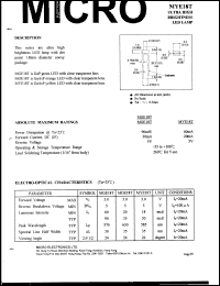 MGE18T datasheet: 90mW, 5V - ultra high brightness led lamp MGE18T