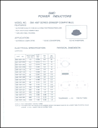 SMI-1607-1R1 datasheet: SMD power inductor SMI-1607-1R1