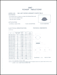 SMI-1607-2R2 datasheet: SMD power inductor SMI-1607-2R2