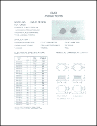 SMI-60-4R7 datasheet: SMD inductor SMI-60-4R7