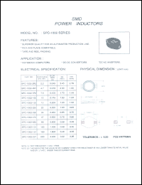 SPC-1002-150 datasheet: SMD power inductor SPC-1002-150