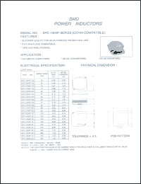 SPC-1004P-470 datasheet: SMD power inductor SPC-1004P-470