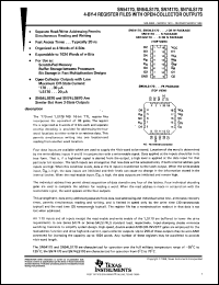 SN54LS170J datasheet:  4-BY-4 REGISTER FILES WITH OPEN-COLLECTOR OUTPUTS SN54LS170J