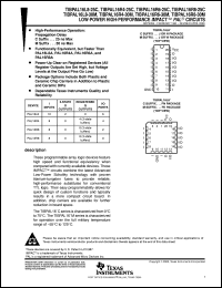 TIBPAL16L8-25CFN datasheet:  LOW-POWER HIGH-PERFORMANCE IMPACT(TM) PAL(R) CIRCUITS TIBPAL16L8-25CFN
