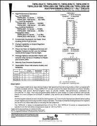 5962-8767115LA datasheet:  HIGH-PERFORMANCE IMPACT-X(TM) PAL(R) CIRCUITS 5962-8767115LA