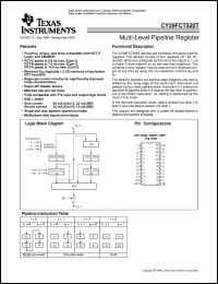 5962-9220502MLA datasheet:  8-BIT MULTI-LEVEL PIPELINE REGISTER 5962-9220502MLA