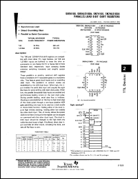 SNJ54166W datasheet:  PARALLEL-LOAD 8-BIT SHIFT REGISTERS SNJ54166W