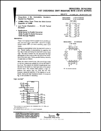 SNJ54LS395AW datasheet:  4-BIT CASCADABLE SHIFT REGISTERS WITH 3-STATE OUTPUTS SNJ54LS395AW