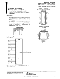 SNJ54F521FK datasheet:  8-BIT IDENTITY COMPARATORS SNJ54F521FK