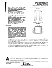 SNJ54ABT240J datasheet:  OCTAL BUFFERS/DRIVERS WITH 3-STATE OUTPUTS SNJ54ABT240J