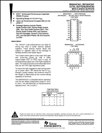 SNJ54AHC541FK datasheet:  OCTAL BUFFERS/DRIVERS WITH 3-STATE OUTPUTS SNJ54AHC541FK