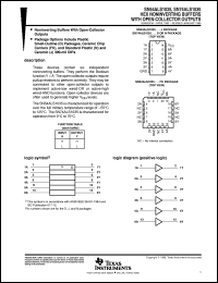 SN54ALS1035J datasheet:  HEX NONINVERTING BUFFERS WITH OPEN-COLLECTOR OUTPUTS SN54ALS1035J