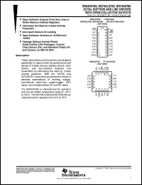 SNJ54AS760FK datasheet:  OCTAL BUFFERS & LINE DRIVERS WITH OPEN-COLLECTOR OUTPUTS SNJ54AS760FK