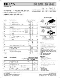 IXFN36N60 datasheet: 600V HiPerFET power MOSFET IXFN36N60