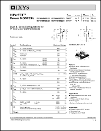 IXFN48N50U2 datasheet: 500V HiPerFET power MOSFET IXFN48N50U2