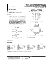 SNJ54LS125AFK datasheet:  QUADRUPLE BUS BUFFER GATES WITH 3-STATE OUTPUTS SNJ54LS125AFK
