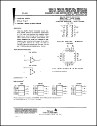 SNJ54LS125AW datasheet:  QUADRUPLE BUS BUFFER GATES WITH 3-STATE OUTPUTS SNJ54LS125AW