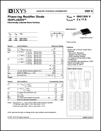 DSP8-08AC datasheet: 800V phase-leg rectifier diode DSP8-08AC