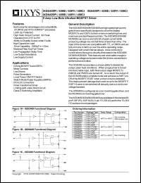 IXDN409SI datasheet: 9Amp low-side ultrafast MOSFET driver IXDN409SI