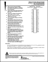 SN74ALVTH16240DL datasheet:  2.5-V/3.3-V 16-BIT BUFFERS/DRIVERS WITH 3-STATE OUTPUTS SN74ALVTH16240DL