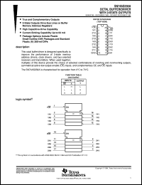 SN74AS230ADW datasheet:  OCTAL BUFFERS/DRIVERS WITH 3-STATE OUTPUTS SN74AS230ADW