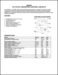 IL34063AD datasheet: DC-TO-DC converter control circuits IL34063AD
