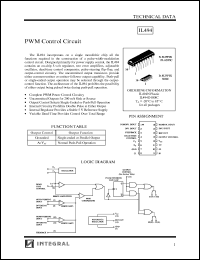 IL494N datasheet: PWM control circuit IL494N